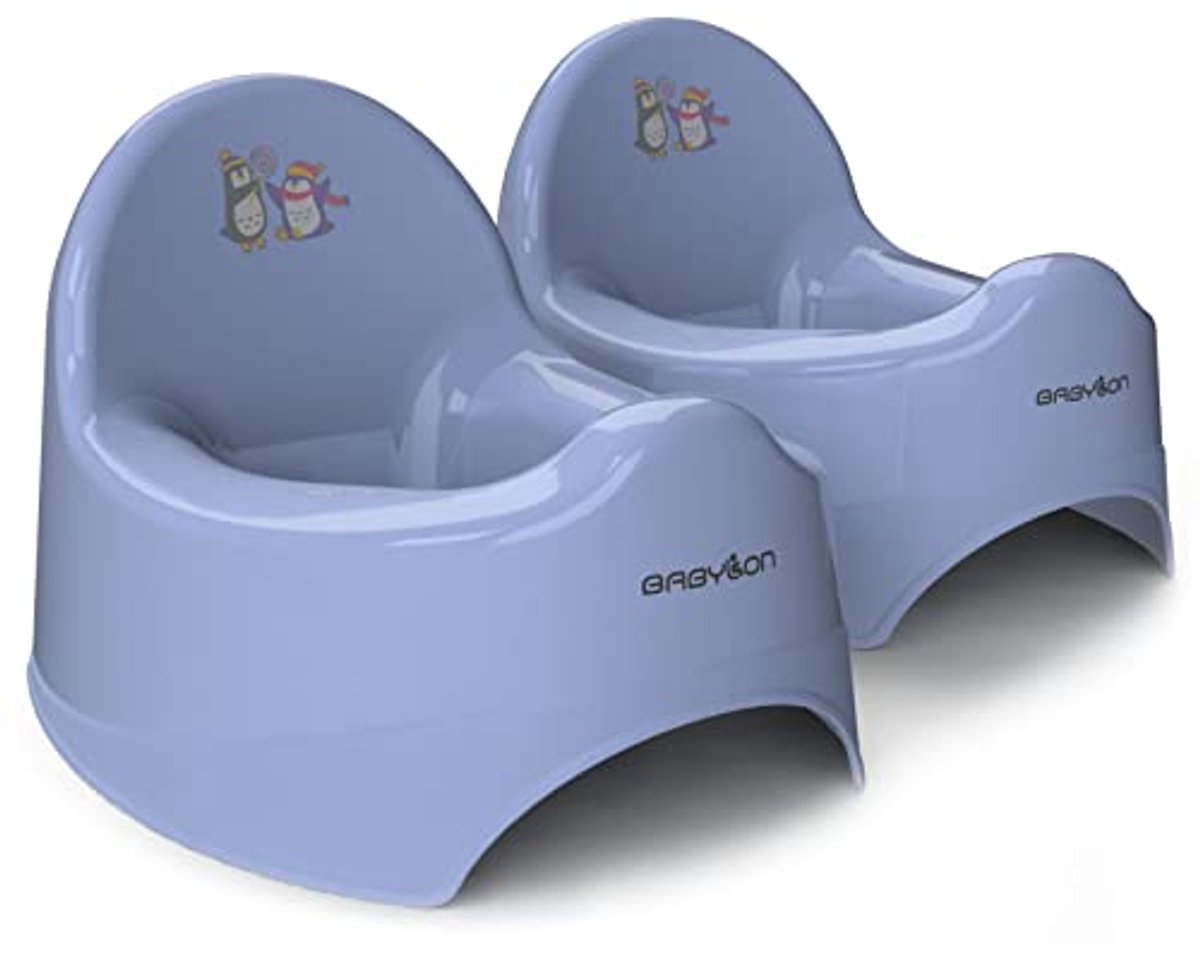 Kinderpotje - Nachtpotje wc-bril - Zindelijkheidstraining - Antislip bodem - 32 x 26 x 22 cm - Paars
