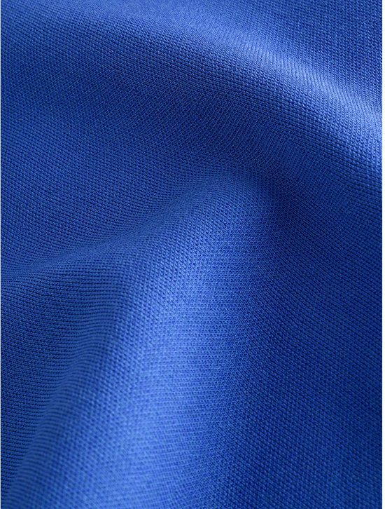 Next - Dames - Net gebreide bandeau-top met peplum - Blauw