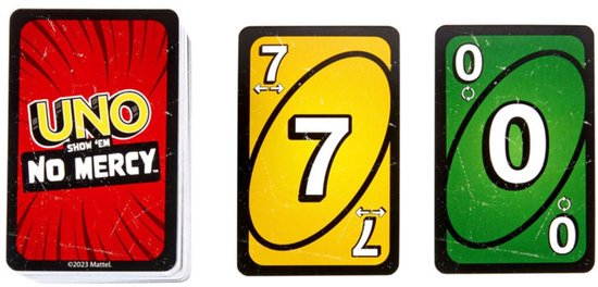 Mattel Games UNO Toon Geen Genade - UNO No Mercy - Kaartspel