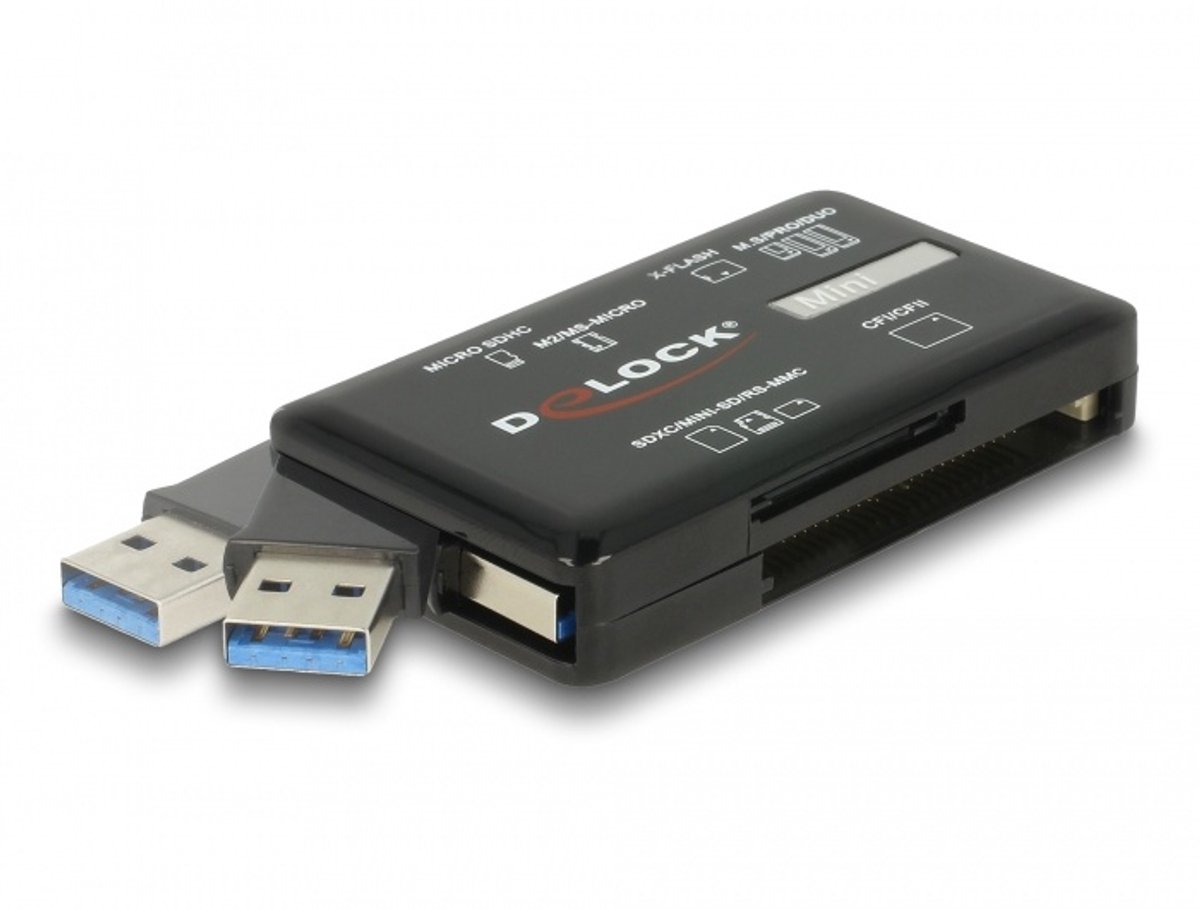 Superspeed USB 5 GBPS -kaartlezer voor CF / SD / Micro SD / MS / M2 / XD -geheugenkaarten