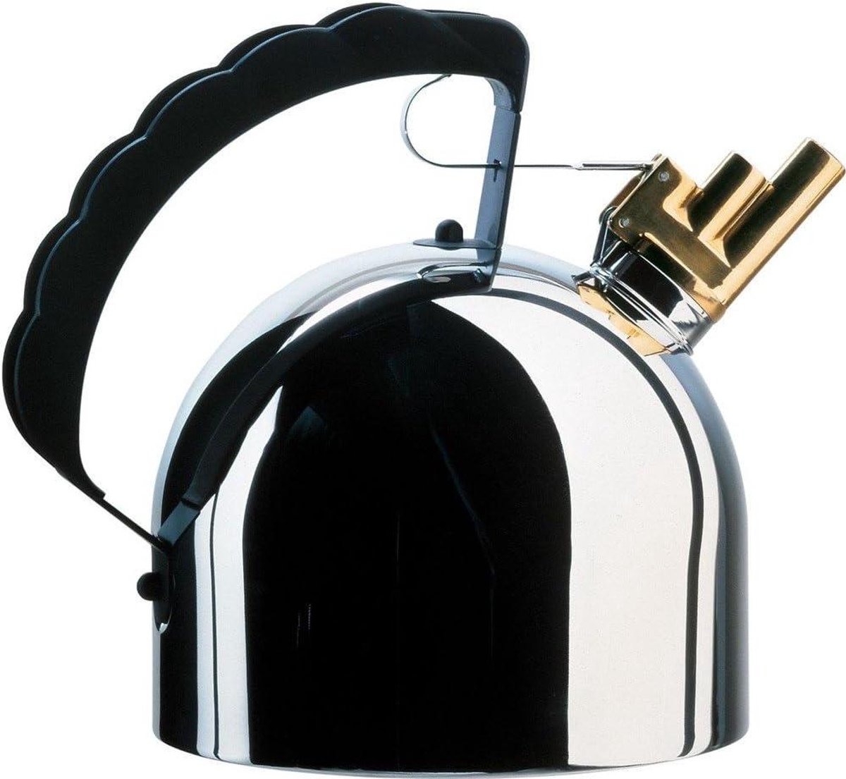 Waterkoker met fluitje - Theeketel Kookplaat - Thee Zetten - Melodieuze Klank - 200 cl - Zilver