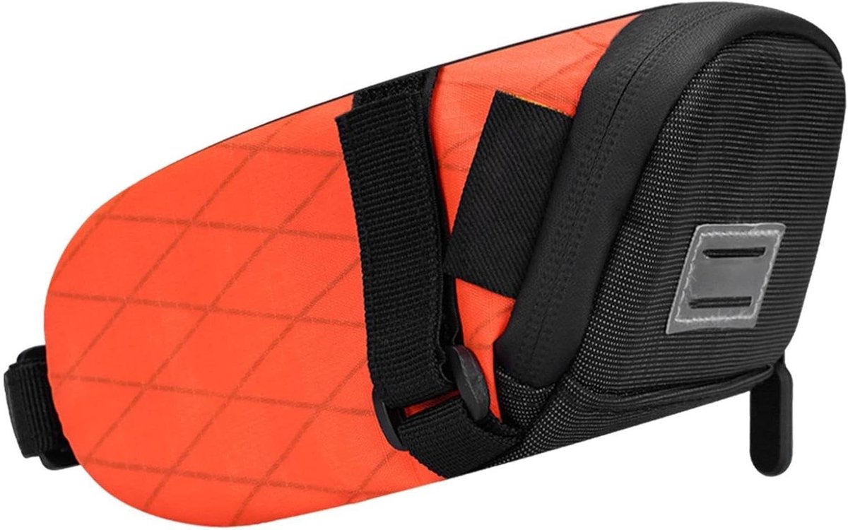 Fietszadeltas - Opbergtas - Fietsen - Waterdicht - 1.3 liter - Sunset Orange