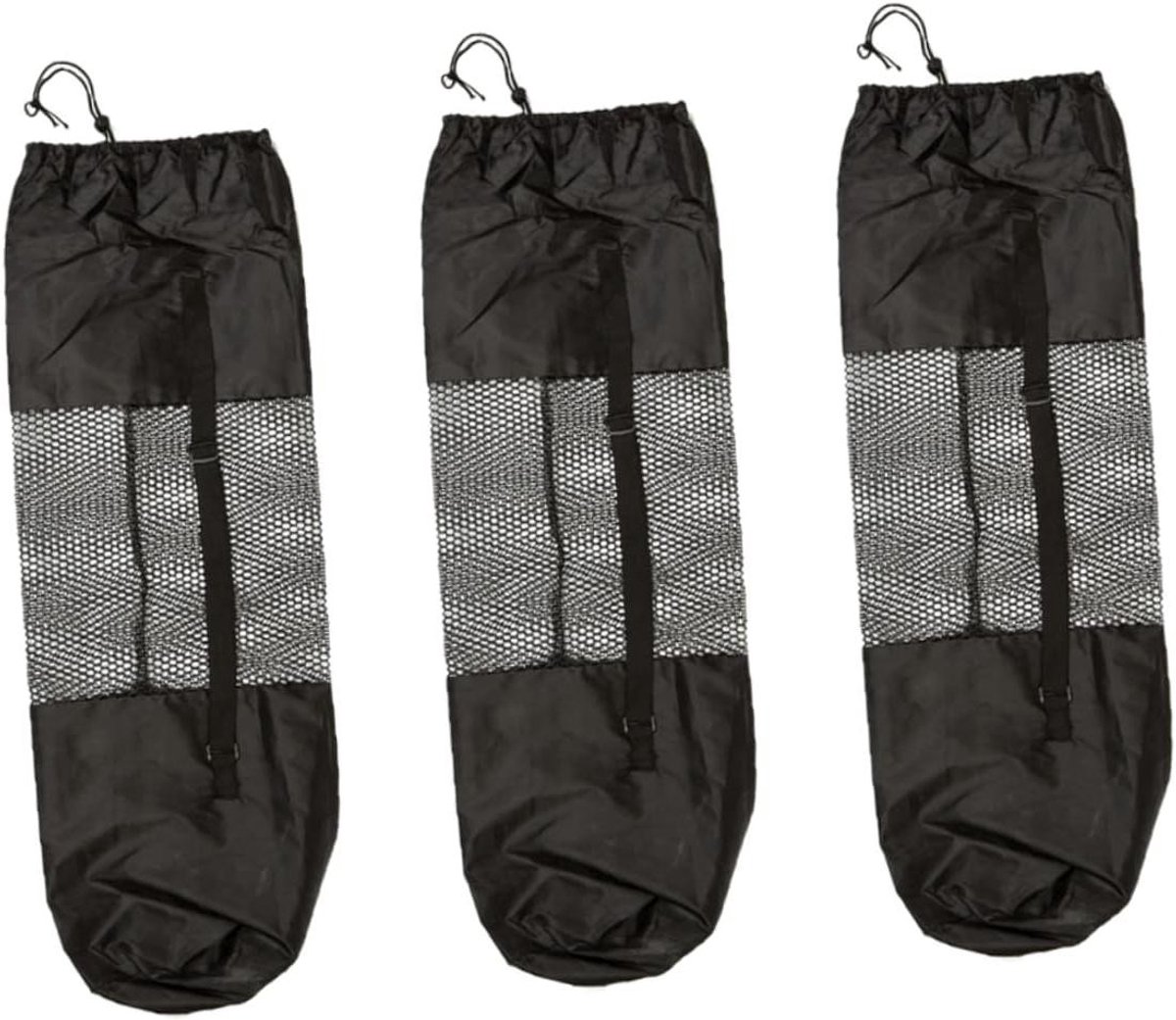 Sporttas Organizer - Mat Tas - Yoga - Schouderbanden - 70x25cm - Zwart