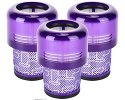 Filters geschikt voor Dyson V11, 3 filters geschikt voor de Dyson V11 Absolute Extra Pro Animal Torque Drive V15 Detect stofzuiger