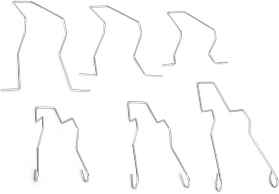 6 Stuks Stalen Koplamp Bevestigingsveren voor H1/H3/H4/H7 - Perfecte Bescherming en Ondersteuning voor Autoverlichting — afbeelding 4
