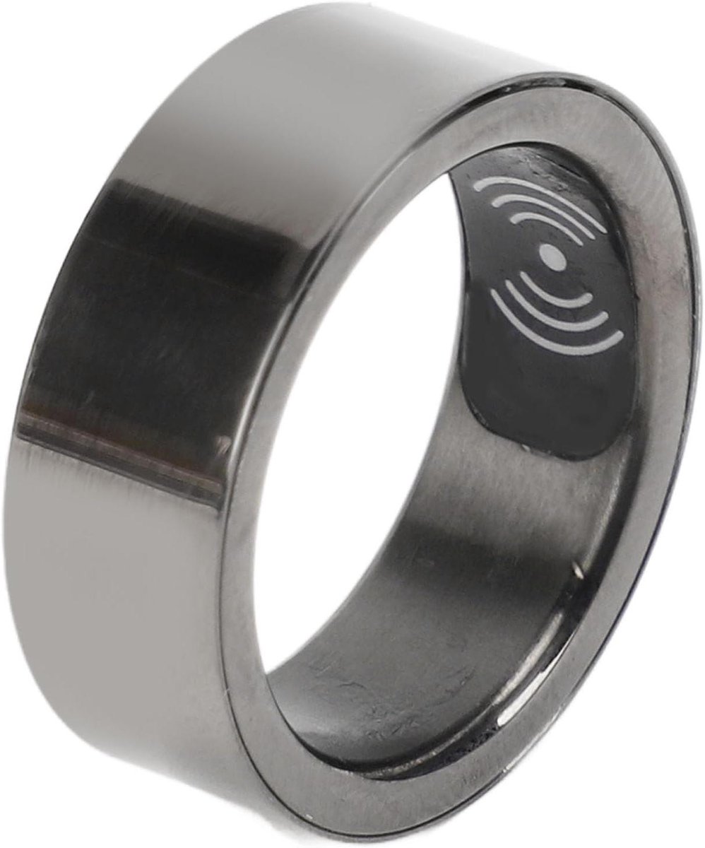 Slimme Gezondheidsring - Sportarmband Tracker - Gezondheid Monitoren - Inclusief Oplaadcompartiment - 3-5 Dagen Batterij - Zwart