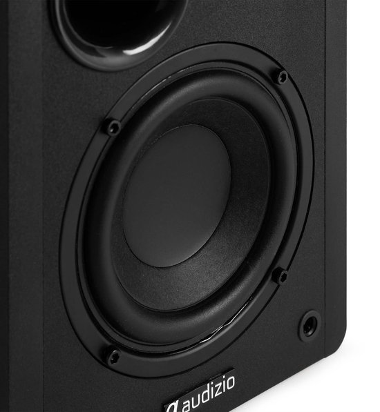 Audizio stereo set - Met tuner en boekenplankspeakers - Internetradio, DAB en Bluetooth - Zwart van Merkloos — afbeelding 5