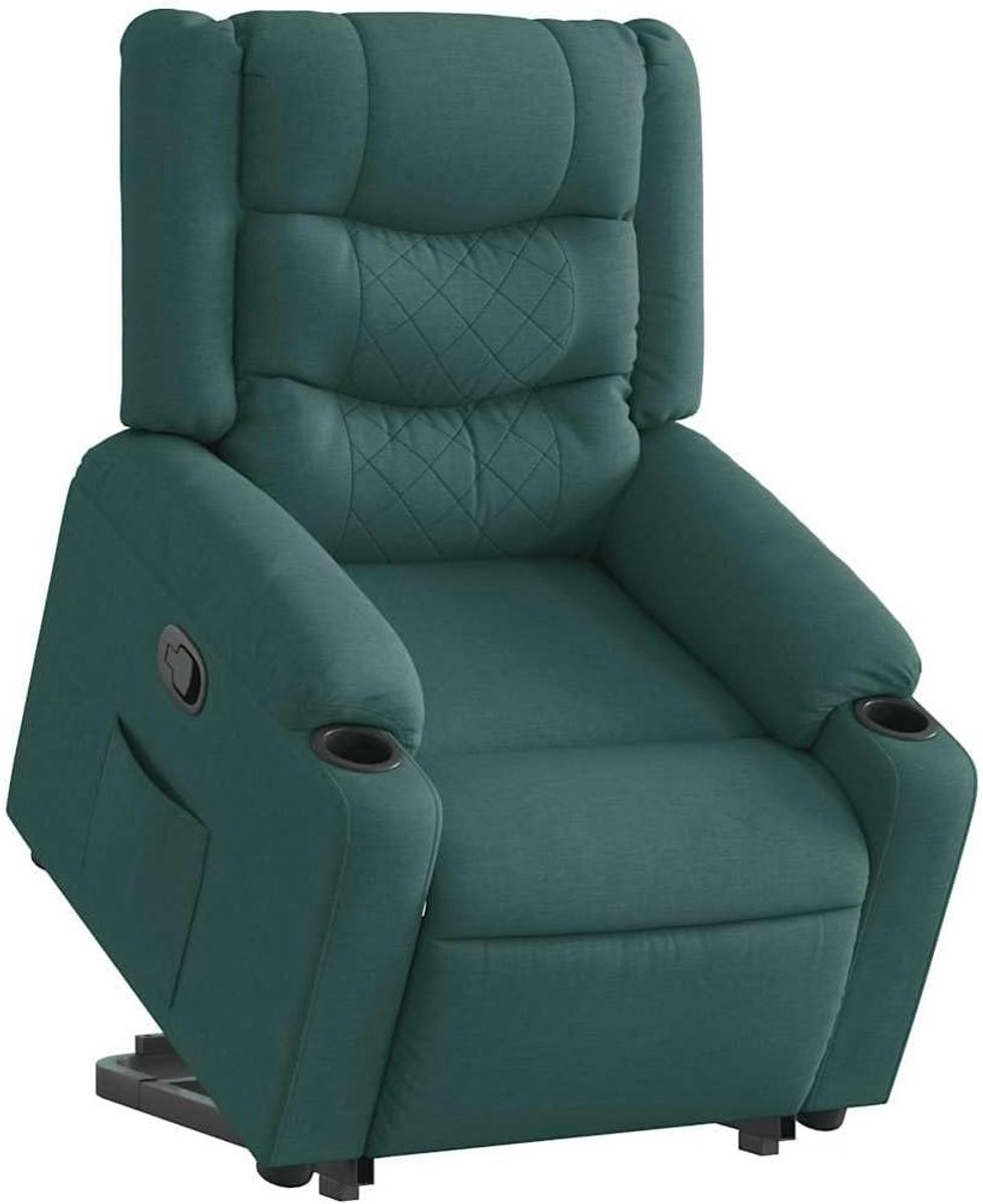 Sta-op stoel - Comfortabele fauteuil - Ontspannen zitten - Verstelbaar design - Donkergroen