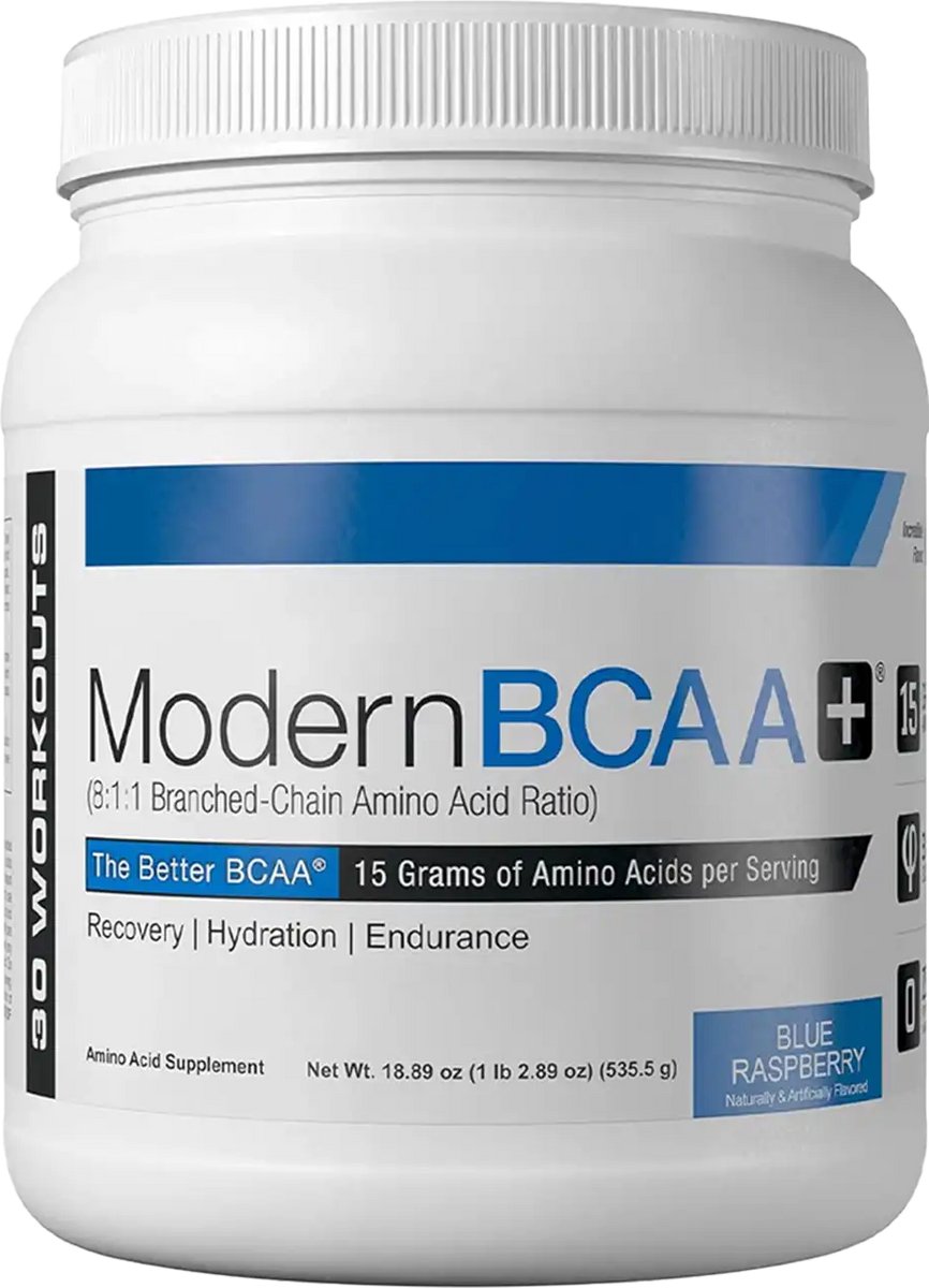 Modern BCAA+ - 536 g - Blue raspberry