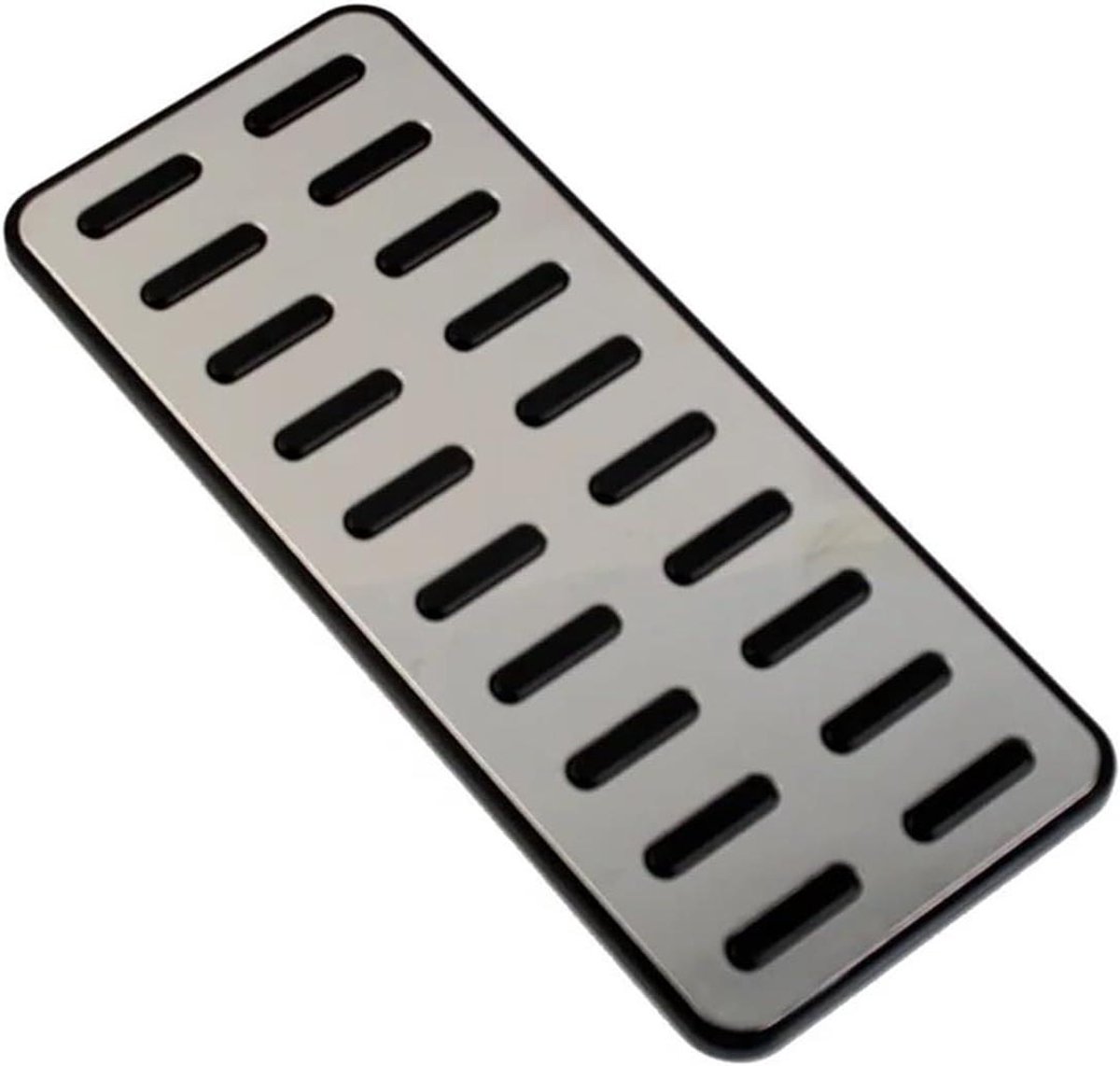 Pedaalhoezen Auto - Voetsteun Covers - Veiliger Rijden - Antislip Oppervlak - 25 x 10 x 5 cm - Zilver