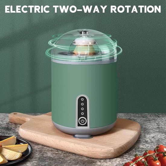 Elektrische eiermixer - Eierkoker maker - Snel eieren mixen - Automatische homogenisatie - 15W Vermogen - Wit — afbeelding 4