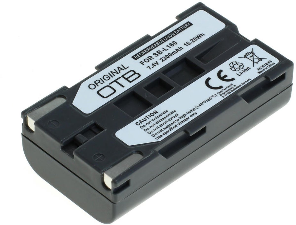 Huismerk Camera-accu SB-L160 voor Samsung