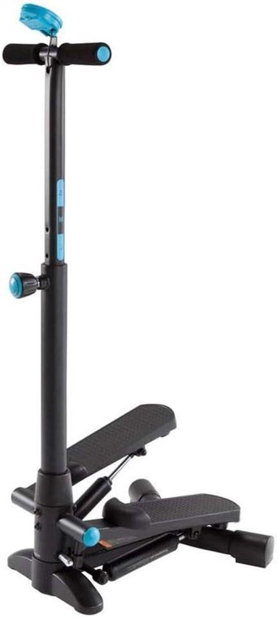 Mini Stepper - Thuisapparaat - Sportieve Training - Verstelbare Armleuning - 100KG Belasting - Zwart