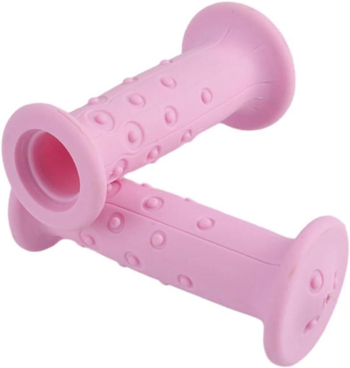 Kinderfiets Handvatten - Stuur Covers - Veilig Fietsen - Antislip Rubber - 18mm Binnendiameter - Roze