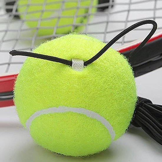 Tennistrainer Oefenset - Bal Oefenapparaat - Tennisvaardigheden Verbeteren - Realistische Wedstrijd Simulatie - Compact Ontwerp - Niet Gespecificeerd — afbeelding 3