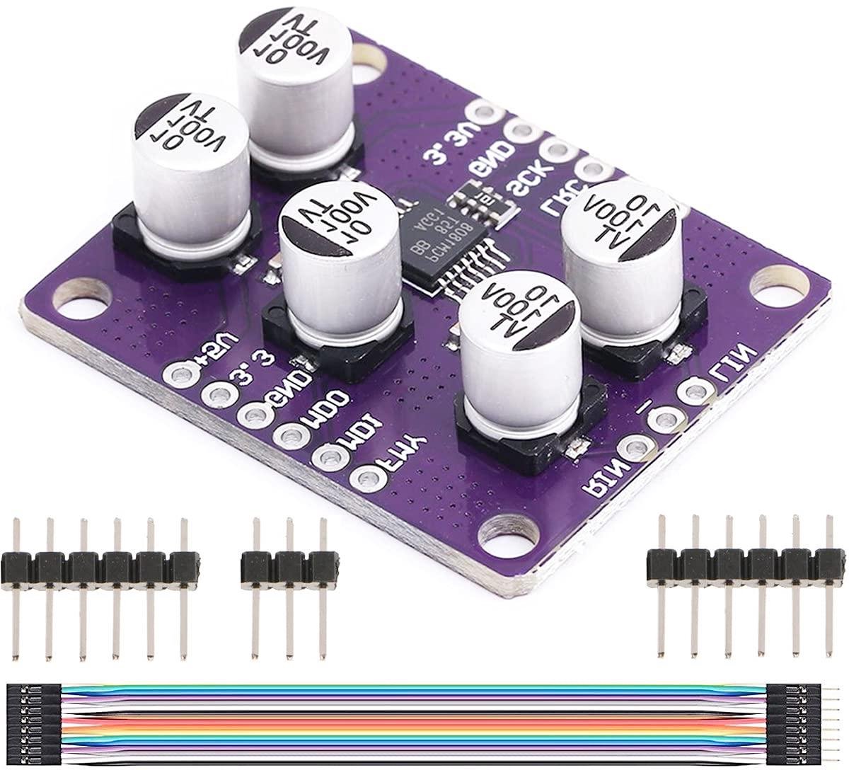 Audio Versterker Module - Stereo ADC Decoder - Muziek Afspelen - Single-Ended Ingang - 50 Watt - Groen