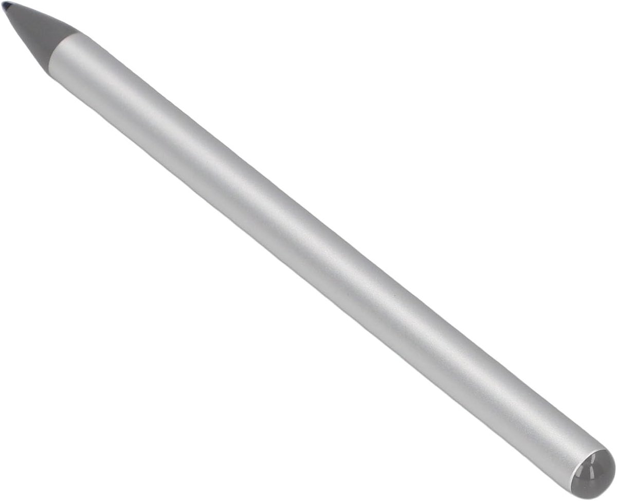 Actieve Pen - Oplaadbare Stylus - Digitaal Tekenen - 4096 Drukgevoeligheid - 17.5 cm Lengte - Zilver