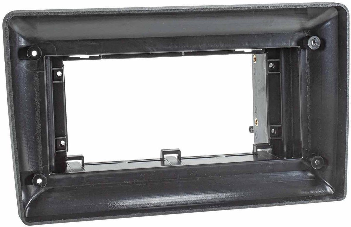Universele Montagekit - Radio Paneel Kit - Tablet Inbouwen - Voor 9 Inch Monitoren - 172x97+178x103mm - Zwart