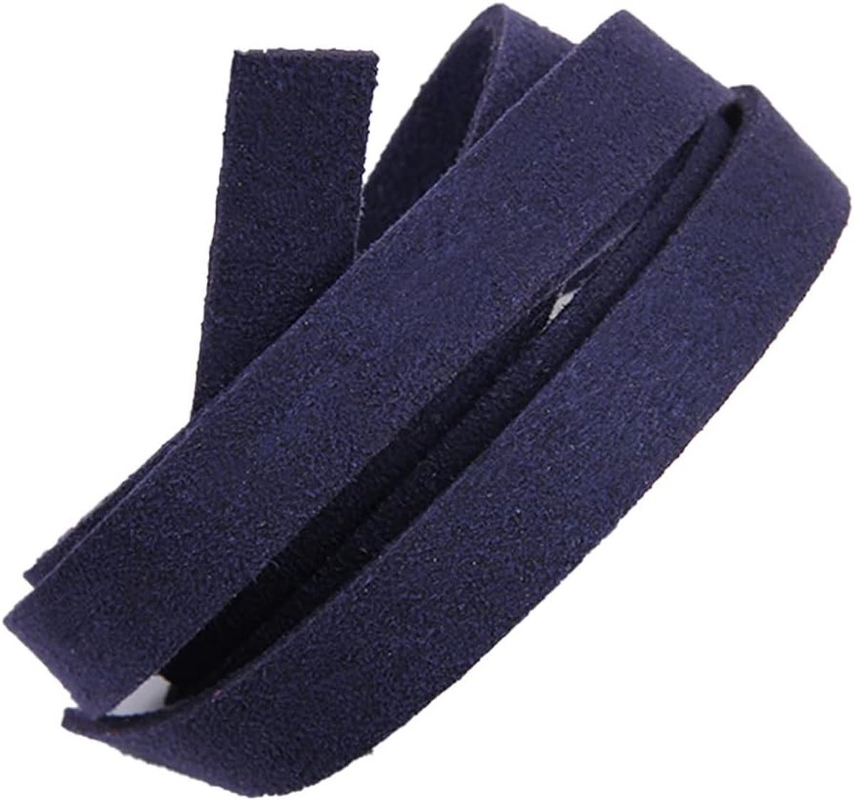 Faux Suede Koord 5 m x 8 mm voor Sieraden, Armbanden en DIY Handgemaakte Creaties in Marineblauw