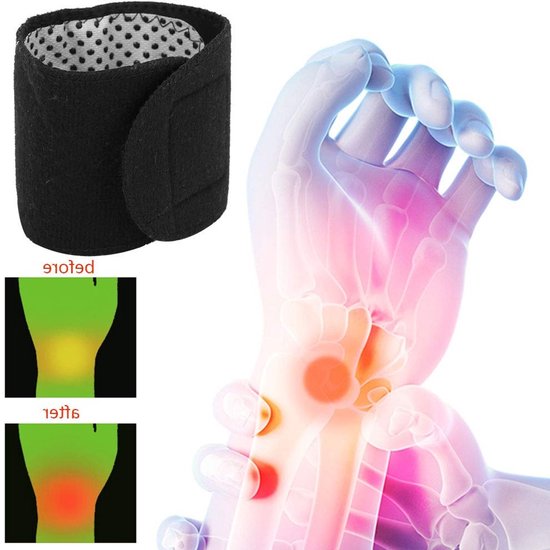 Verwarmende Polsband voor Therapie en Ondersteuning - Verstelbare Steun met Verhitfunctie, Ideaal voor Sport en Herstel, Unisex Ontwerp van Merkloos — afbeelding 5