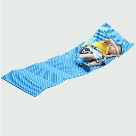 Camping Matras - Strand Pad Tent Slaapmat - Outdoor Kamperen - Opvouwbaar Schuim - 184 x 56 cm - Argento van Camping — afbeelding 3