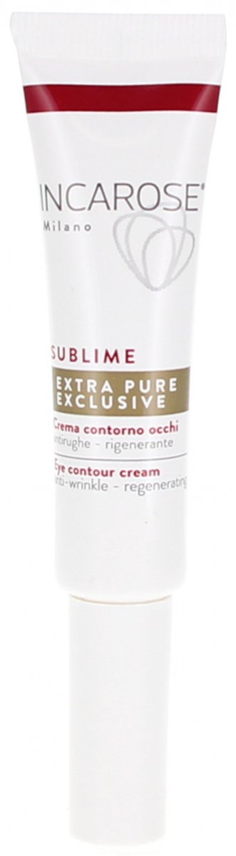 Incarose Extra Pure Exclusive Sublime Oogomtrekcrème 15 ml
