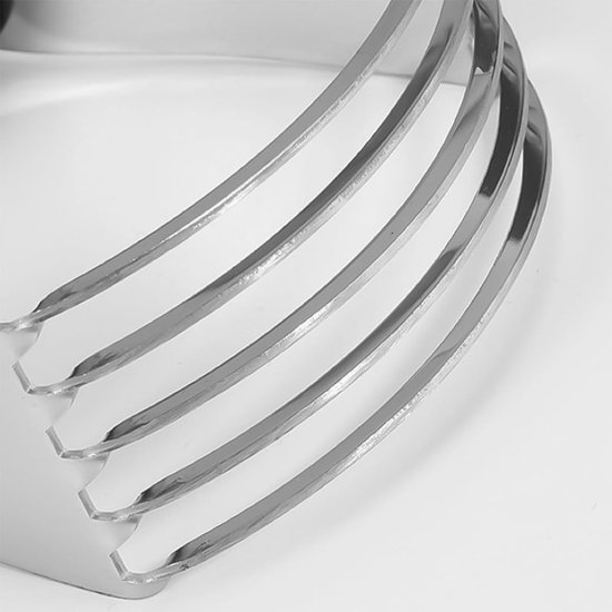 LIVIA HOME- Deegblender roestvrij staal - Deegmixer - Zware deegkneder - Multifunctioneel - Modern design - 11,4 x 9,8 x 4,5 cm van Livia Home — afbeelding 2