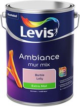 Levis - Ambiance Mur Extra Mat Mix - Lolly - 5 L - Barbie™ Palette