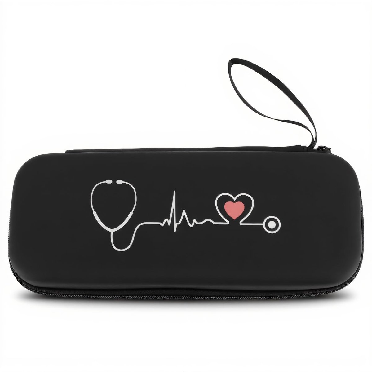 Dailygoods- Stethoscoopkoffer Harde Draagtas - Gaasvak - Compatibel met Classic III - Lichtgewicht II S.E - Cardiologie III - Ruimte voor Stethoscoopaccessoires - Stethoscooptas