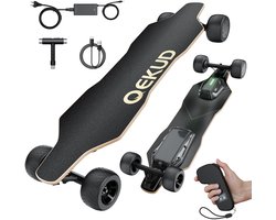Qekud S3 Elektrisch Skateboard - 1100W Dual-Motor, 45km/u, 35km Bereik