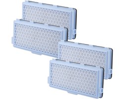 4 stuks AirClean SF-HA 50 HEPA-filterpatronen, accessoires voor Miele S4, S5, S6 en S8 Guard S1 / L1, Compact C1 en C2 / Complete C2 en C3