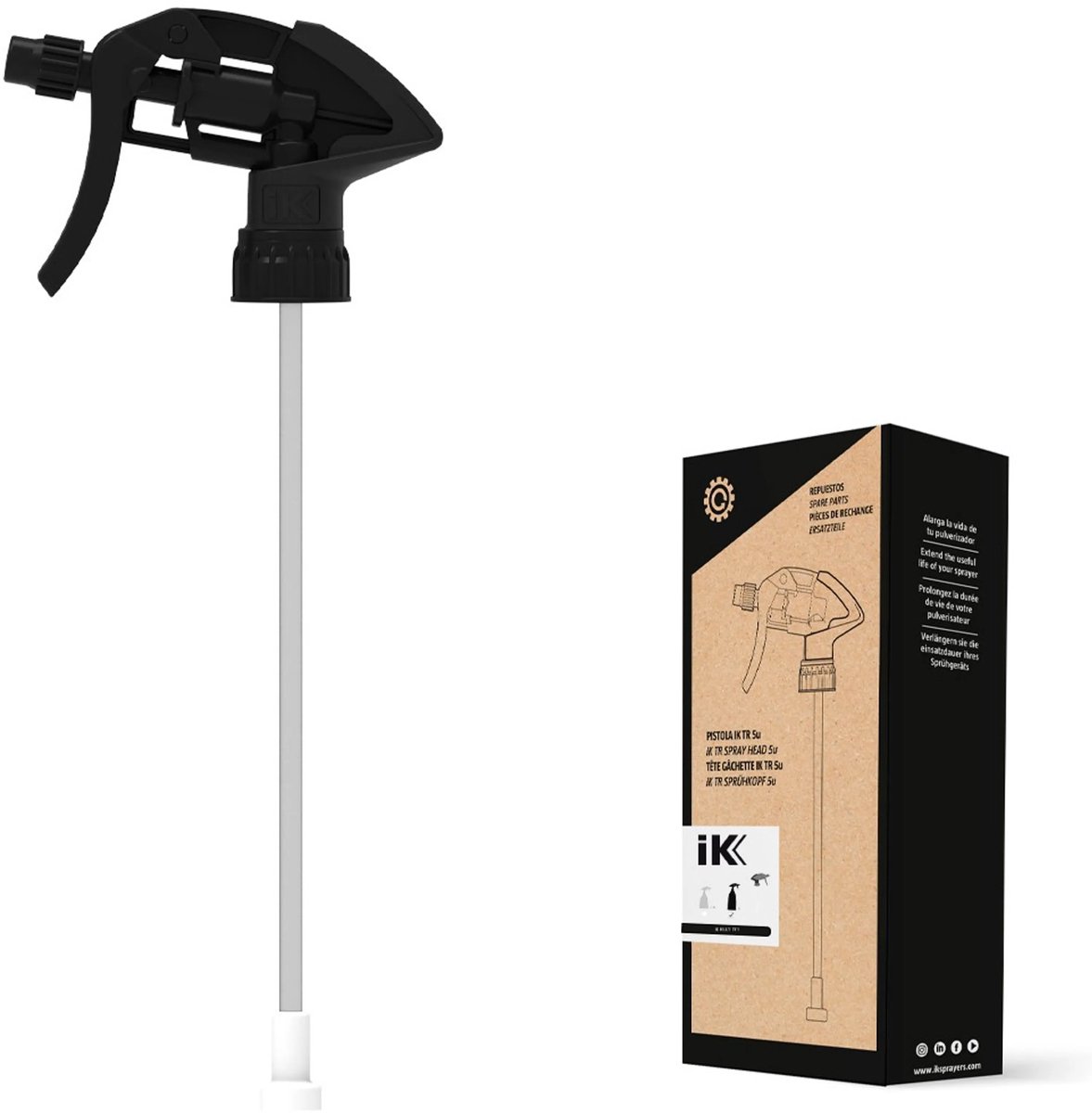 iK Multi TR 1 Trigger SET - 5 sprayers