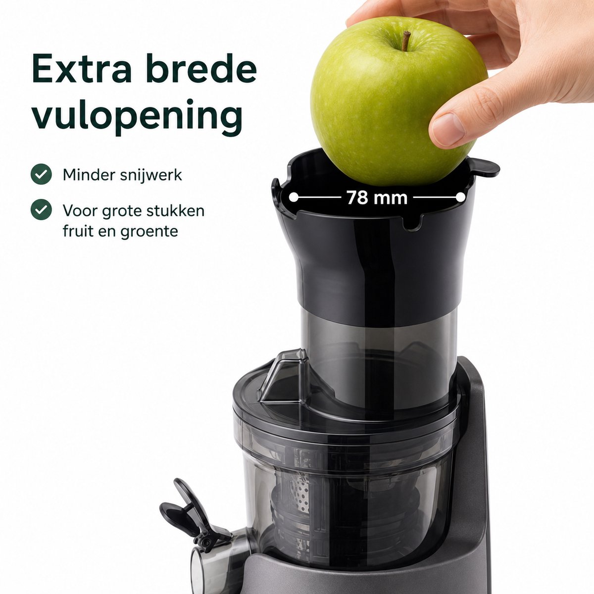 V&M Slowjuicer - Sapcentrifuge thumbnail 6