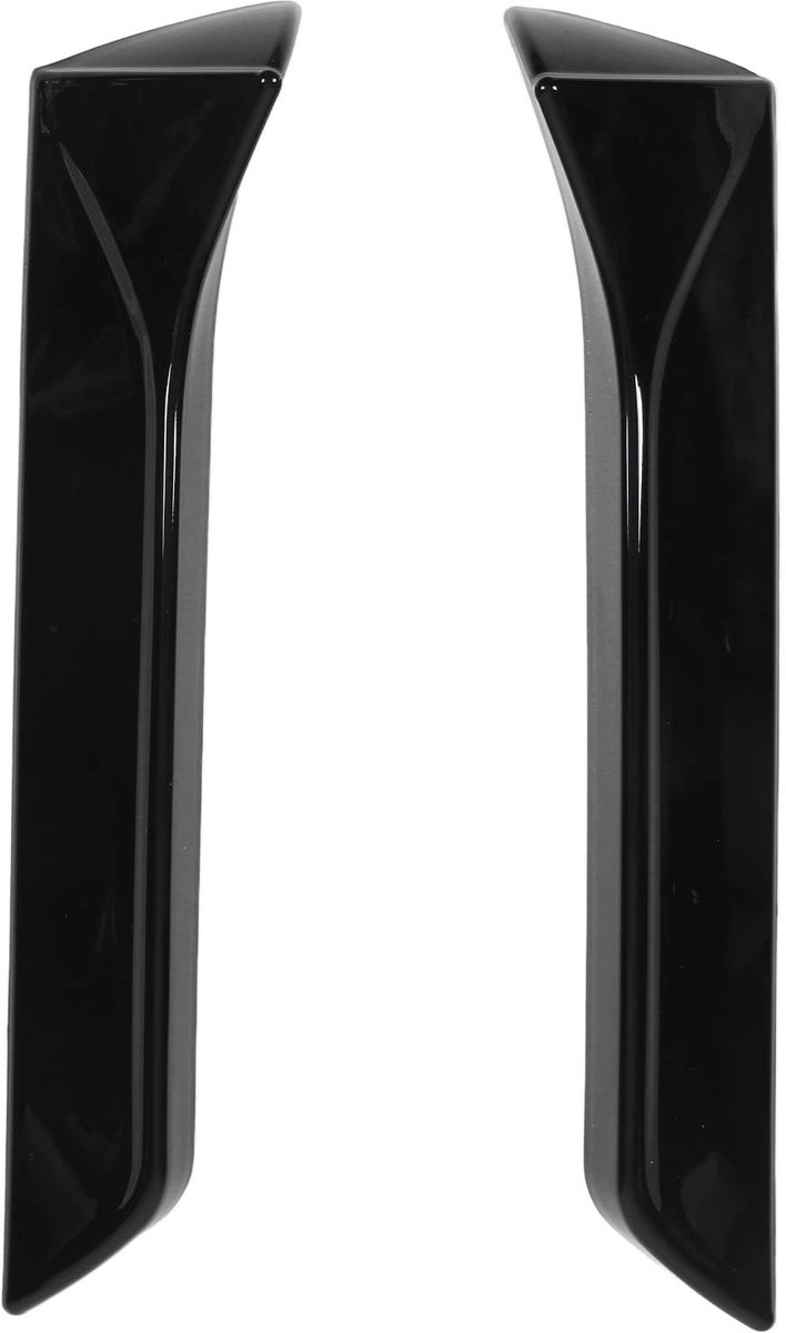 Dailygoods- Achterruitspoiler Glanzend Zwart - 2 Stuks - Aerodynamisch - Eenvoudig te Installeren - ABS - Sportieve Stijl - Spoiler