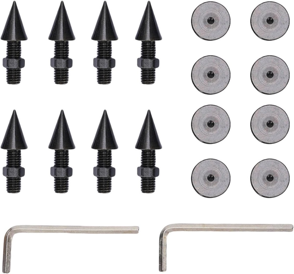 Isolatie Spikes - Trillingsdempers Voeten - Audio Optimalisatie - Verstelbaar Schokbestendig - 14x8x5 cm