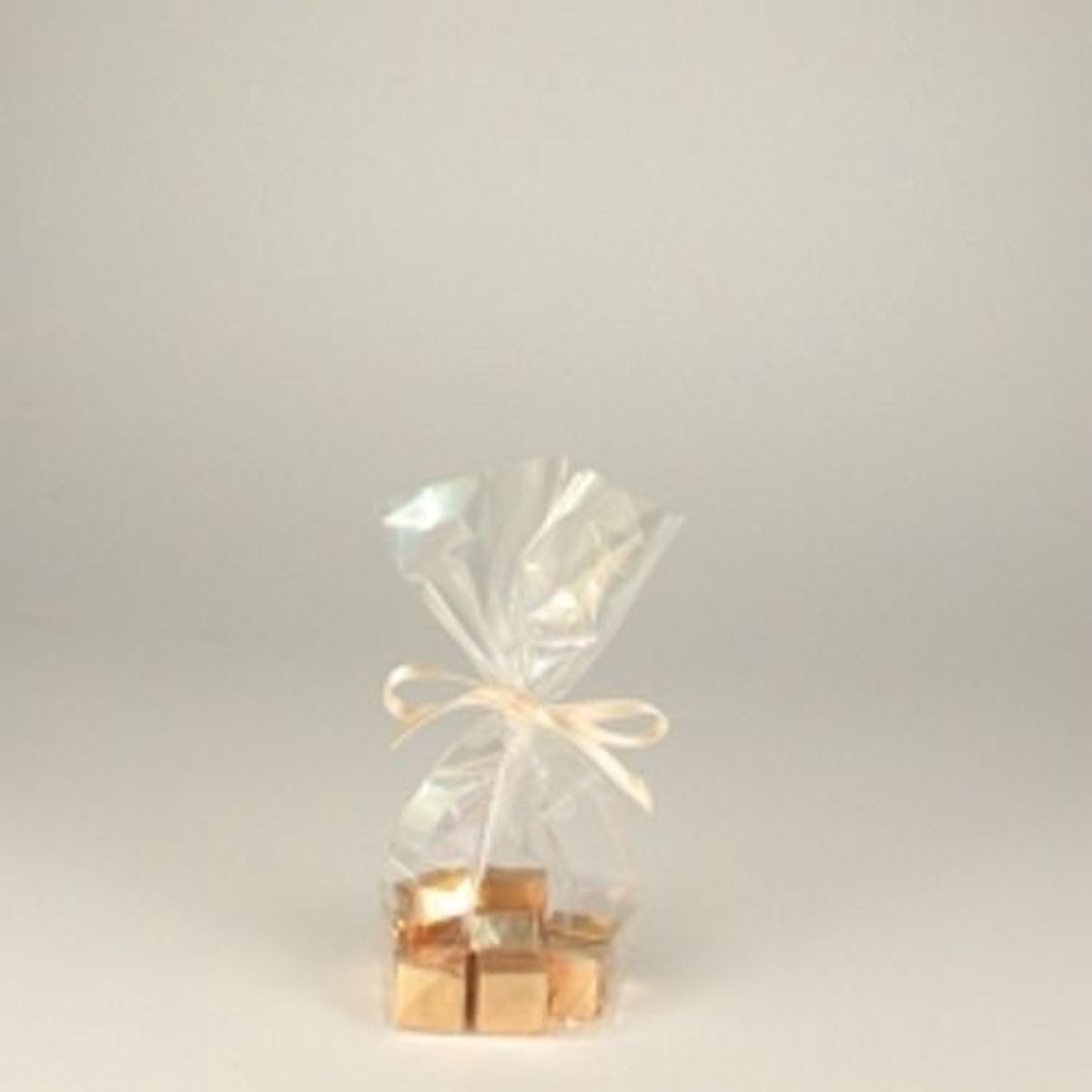 300 Zakjes, Cellofaan "pure" 15 cm x 10 cm x 3,5 cm transparant