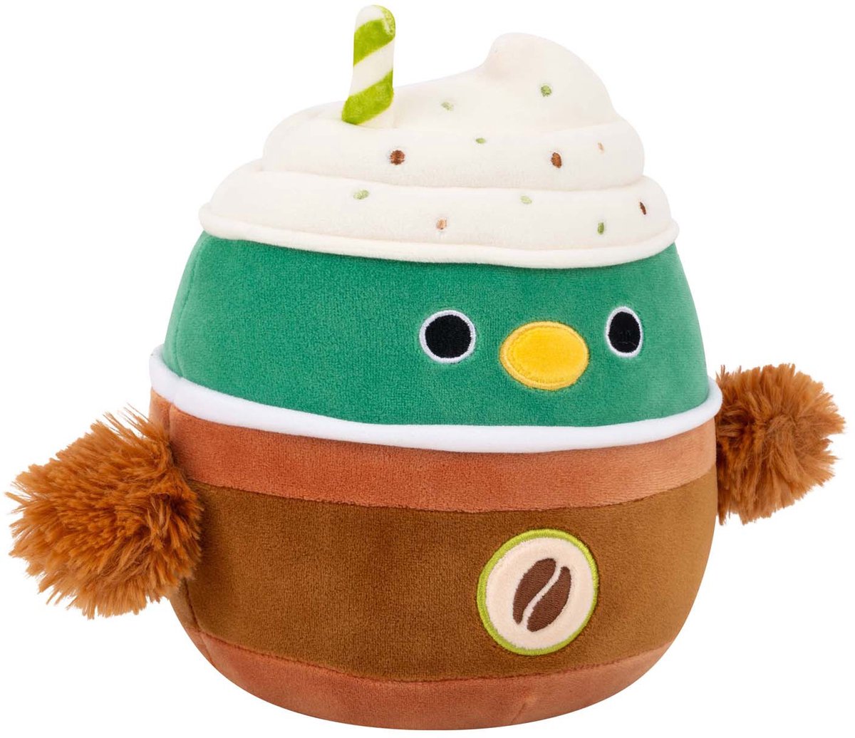 Squishmallows - Little Plush 19cm Avery - Mallard Duck Frappuccino — afbeelding 5