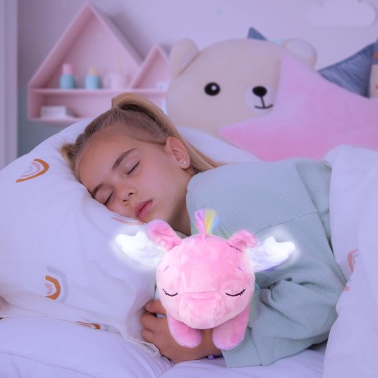 Interactieve Poppen - Goede-nacht Vrienden - Slaap Gids - Magische Lichten Geluiden - Zacht Pluche Lichaam — afbeelding 3