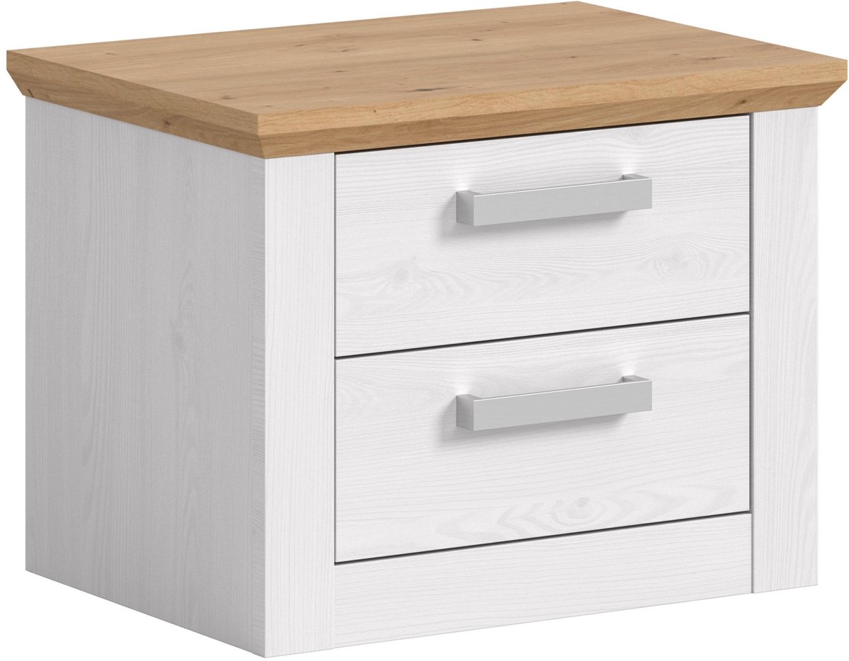 Xonox.Home Nachtkastje Verona B/H/D: 56x43x39 cm, imitatie Sibiu-lariks