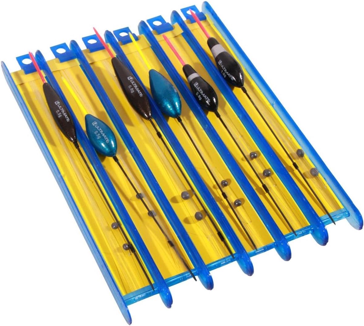 Vistuigjes Set - Witvis Tuigjes - Vissen Met Vaste Hengel - Compleet Gemonteerd - 6 Stuks - Veelkleurig