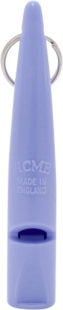 Klassiek Hondenfluitje - Trainingsfluitje Hond - Commando Training - Gepatenteerde Geluidskamer - 14.5 x 7 x 1.3 cm - Violet