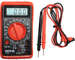 Yato YT-73080 - Digitale Multimeter - Buzzer - Holster - Automatisch Uitschakeling