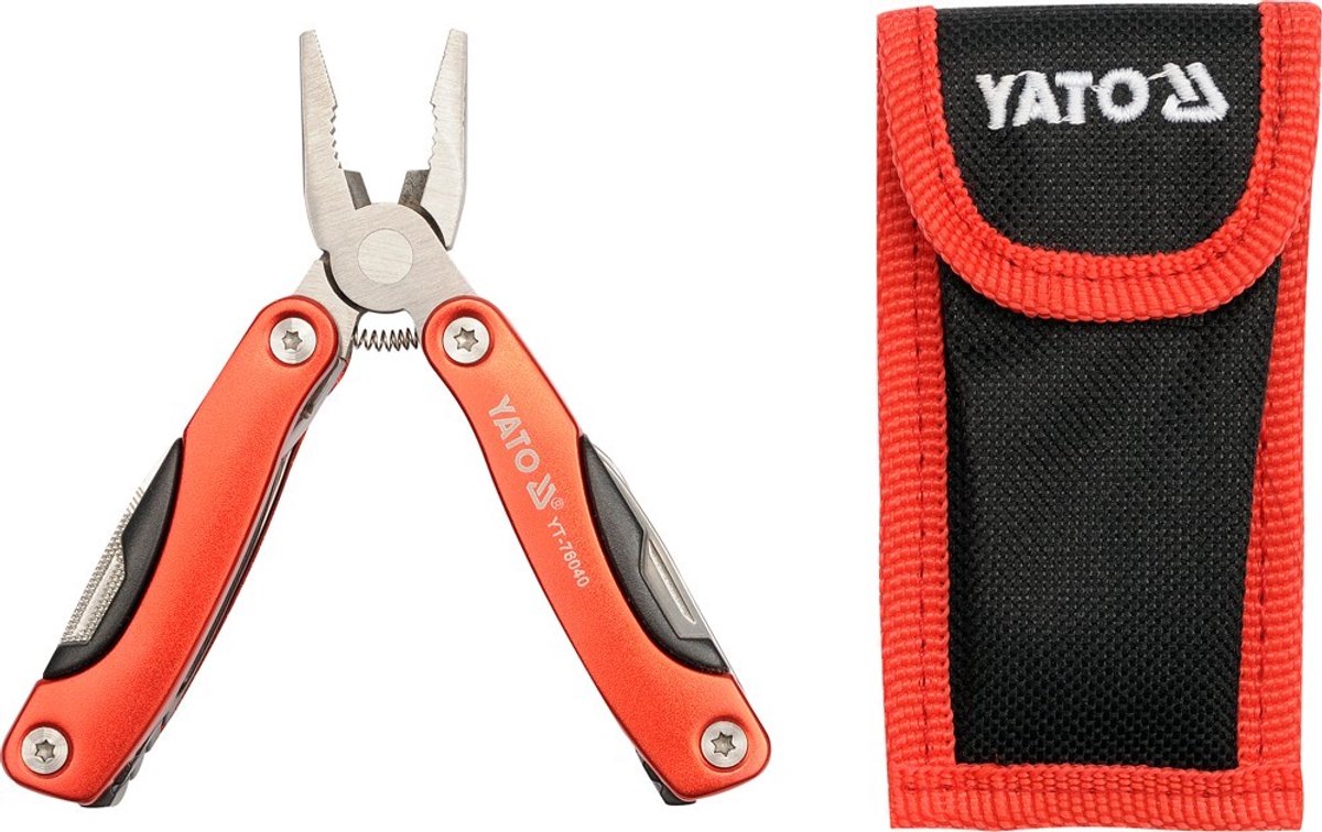 Yato YT-76040 - Multitool - Roestvrij Staal en Aluminium - Inclusief Etui