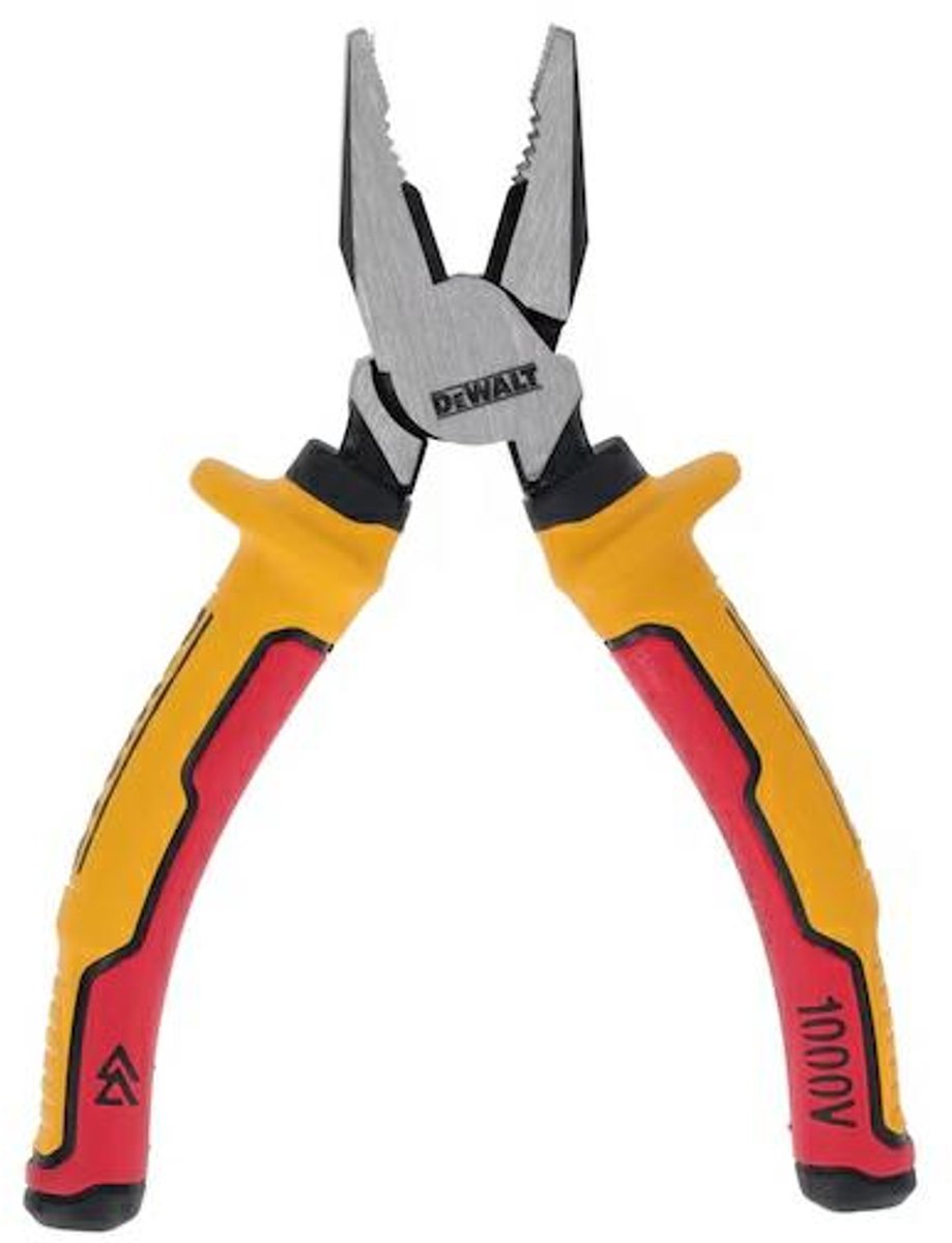 DeWalt DWHT82810-0 Serie - VDE-combinatietang - 160mm - Ergonomische Handgreep - 1000V Certificaat