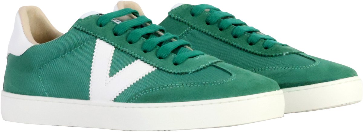 Lage leren sneakers