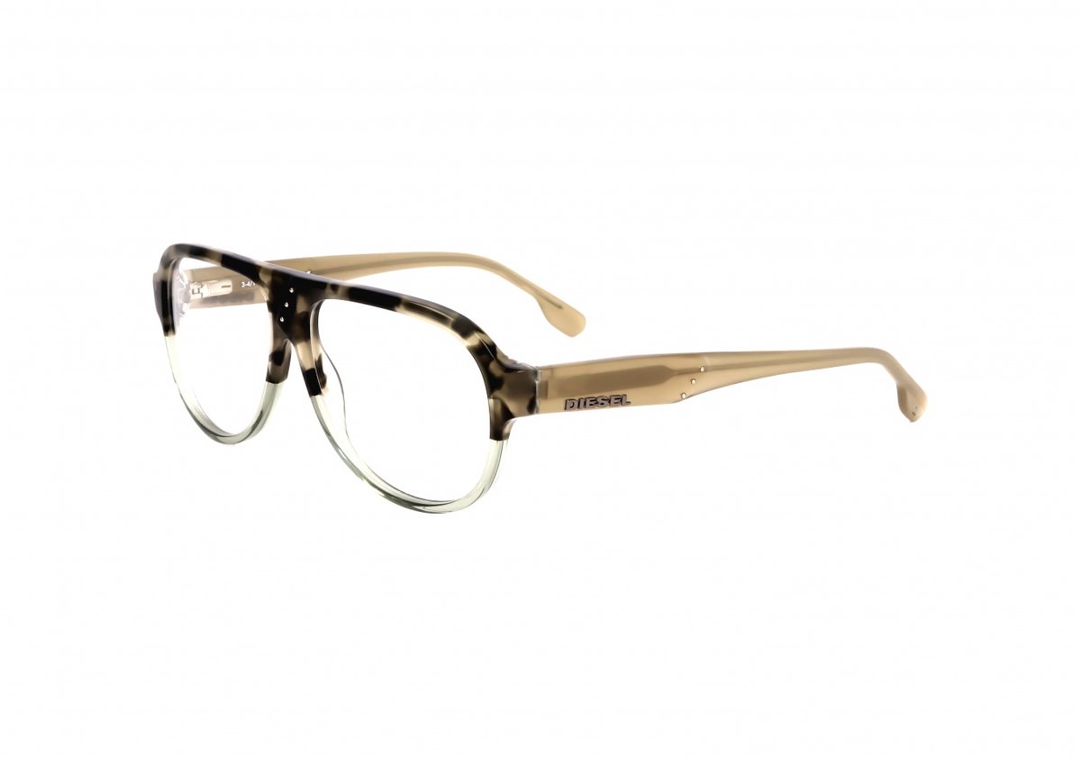 Diesel DL5003 Light green/shaded green havana 56/13/145 UNISEX Brilmonturen