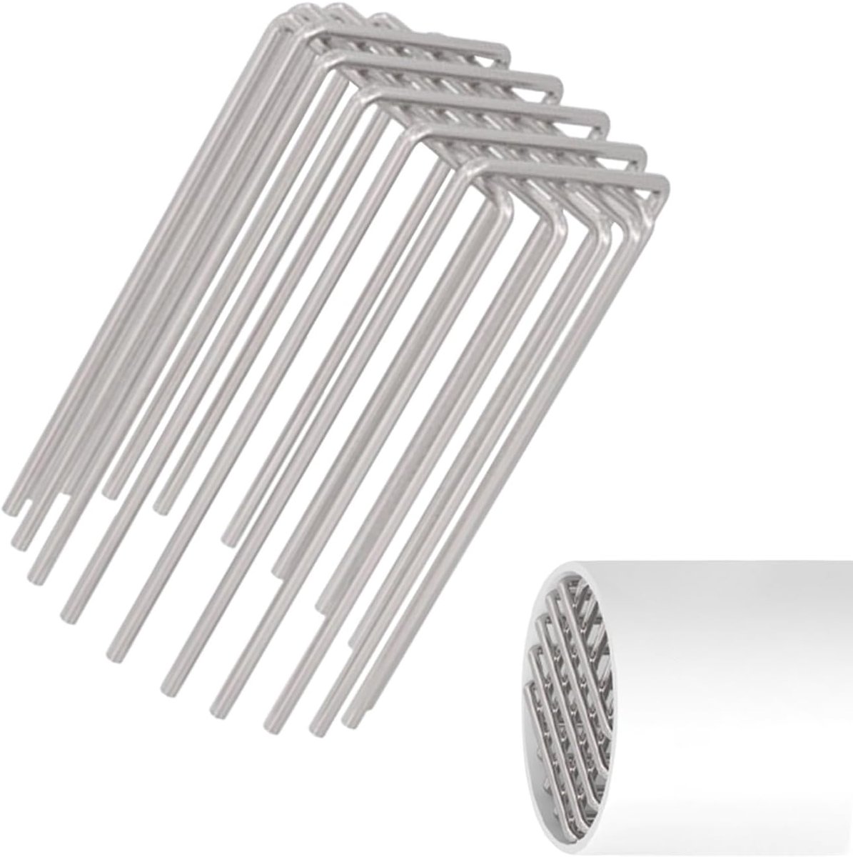 Dakgoot Bescherming - Antikurkfilter Dakgoot - Voorkomt Verstopping - Flexibele Pasvorm - 7 x 10 cm