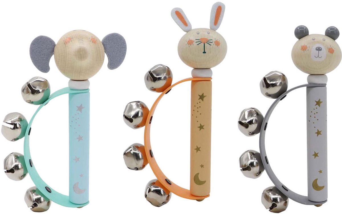 Bellen handvat dieren Muziek instrument