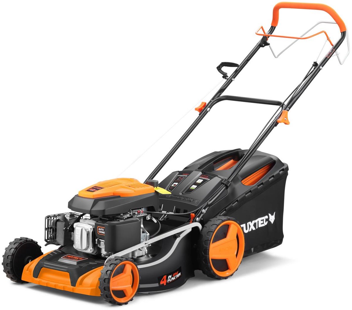 FUXTEC Grasmaaier Benzine - 51cm - Zelfrijdend / Zelftrekkend / Achterwielaandrijving - Mulchfunctie - Opvangbak 60L - FX-RM5196 – foto 8