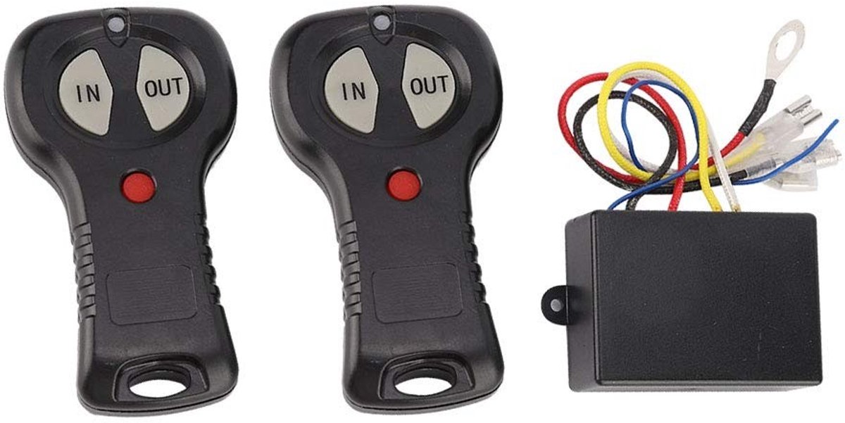 Dailygoody - Draadloze Controller - Universele Afstandsbediening - Automatisch Uitschakelen - Populaire Kleur - 12V Windbesturing - Geschikt voor Auto
